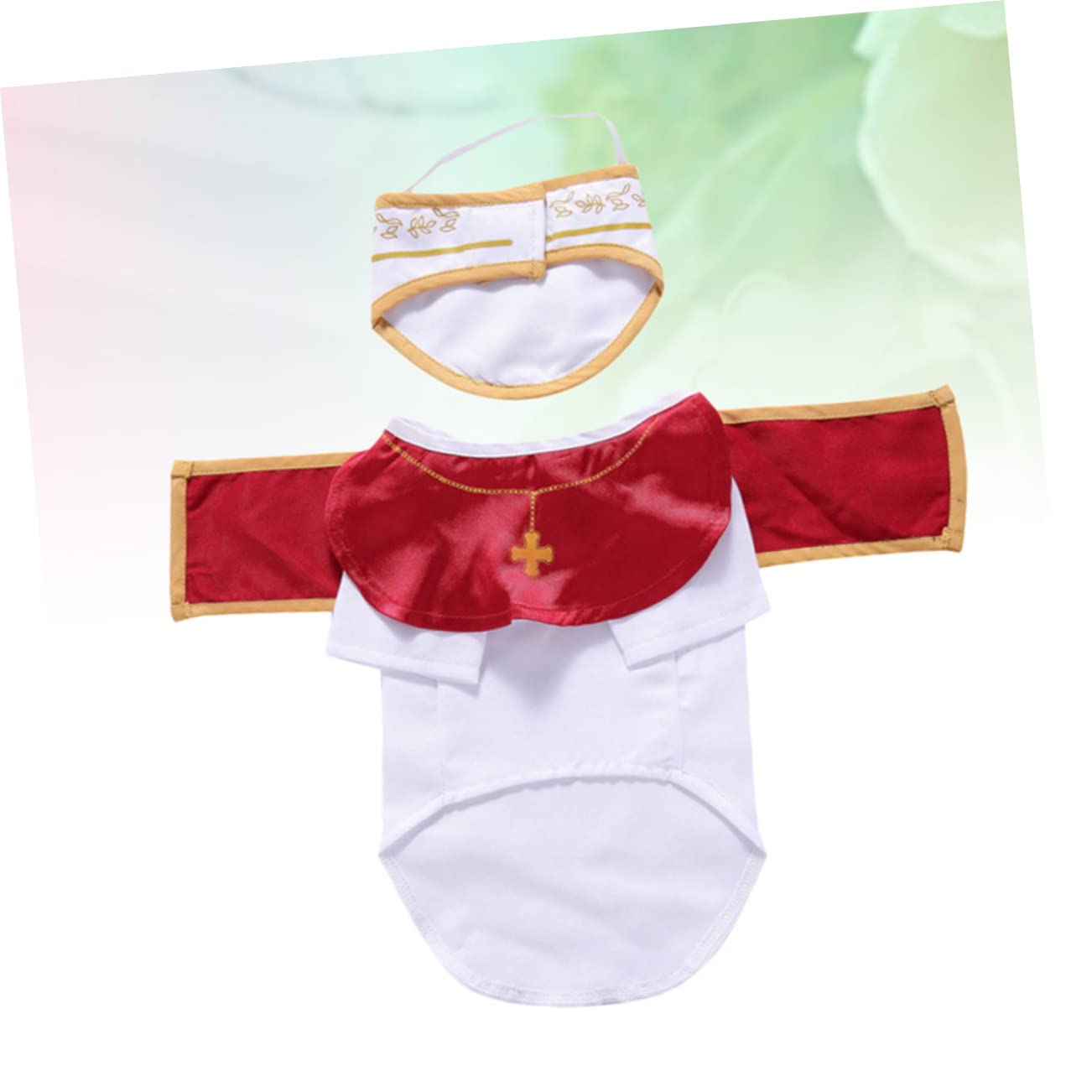 HEMOTON 3 Costume Halloween Cane Godfather Abbigliamento Divertente per Design Moda Facile da Indossare e Durevole per Attività Outdoor e Speciali