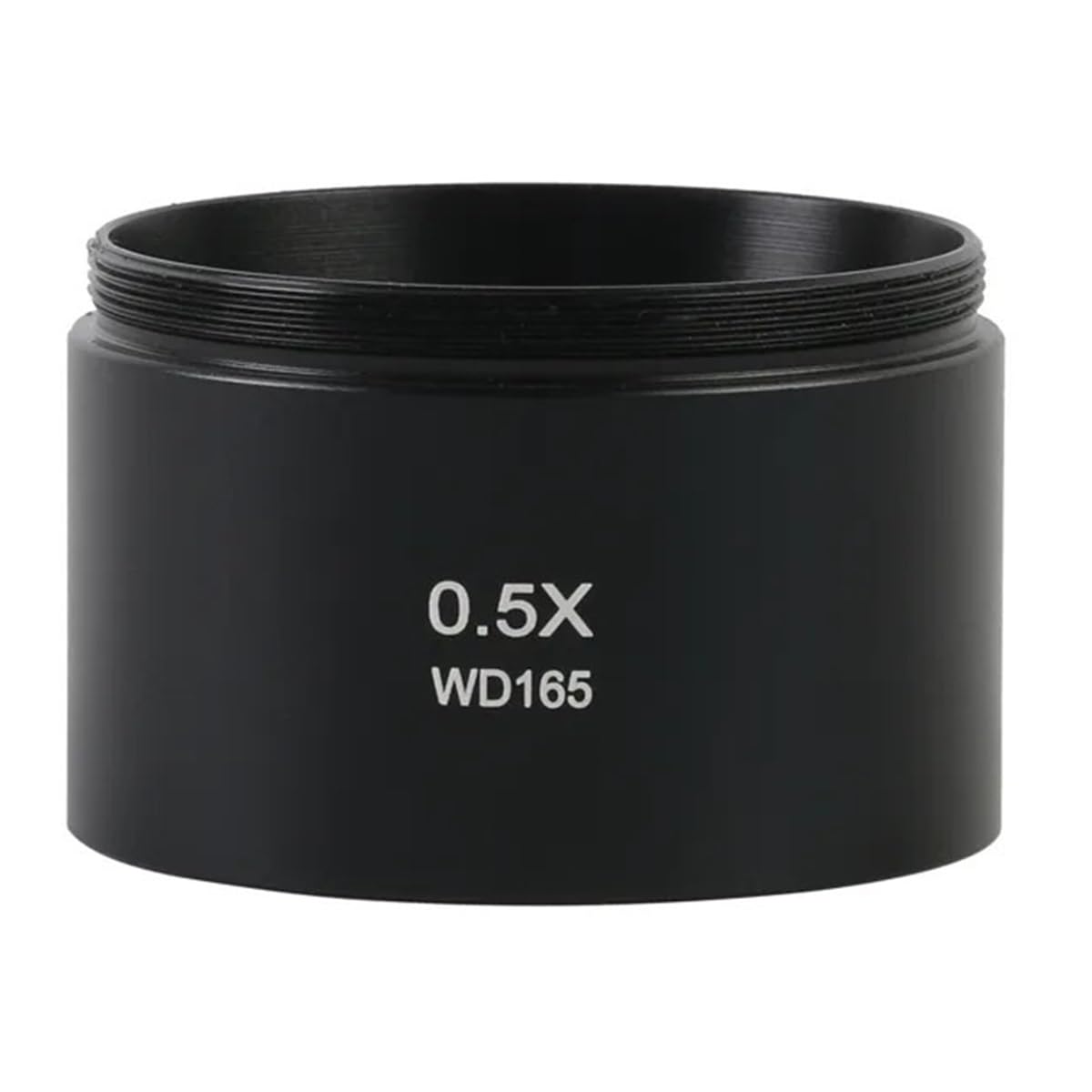 Microscope 0.3X 0.5X 0.7X 0.75X 1X 1.5X 2X 48mm Thread WD160 Trinocular Binocular Stereo Microscope Lens(0.5X)