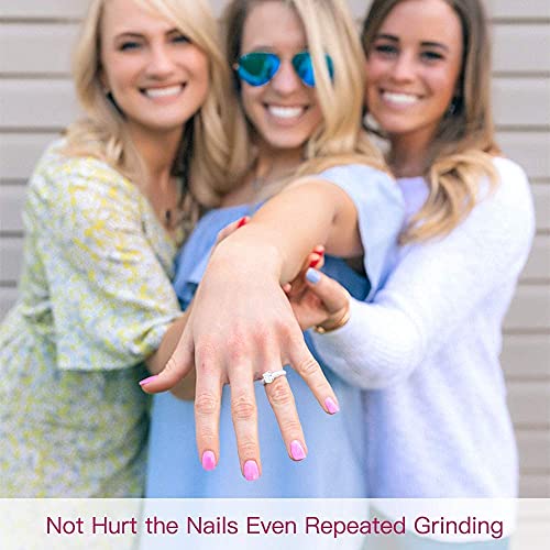 Image of Makartt Tungsten Carbide Nail Drill Bits Set Safety Bits 3Pcs 3 /32 inch Remove Gel Polish Dip Powder Nail Gel Drill Bit Professional Bits Tools Nail File Drill Bit Manicure Pedicure Color B-26