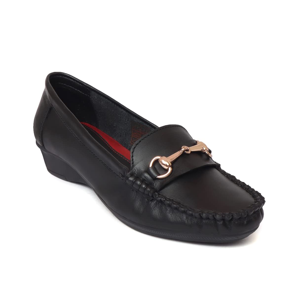 Zoom Shoes Womens Lightweight Premium Leather Stylish Slip on casusal/Party/Ethinic wear Ballet/bellerinas/Bellies Flat SN-15 Black (B09SWCDYHH) Amazon Price History, Amazon Price Tracker
