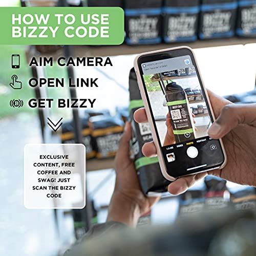 Bizzy Organic Cold Brew Coffee | Bundle | Coarse Ground Coffee | Espresso Blend 1 Lb + Espresso Blend Brew Bags 4-Count | 2 Pack #TOP6