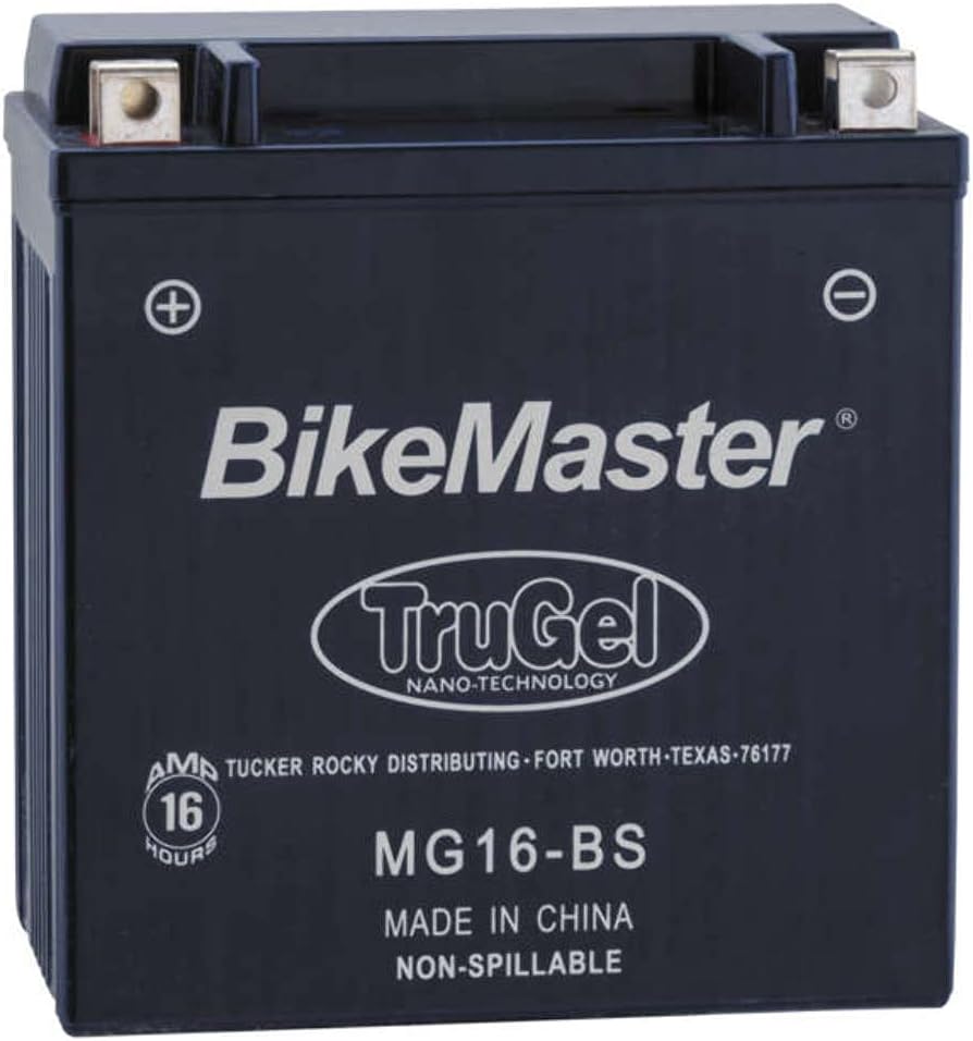 BikeMaster TruGel Batteries MG16-BS