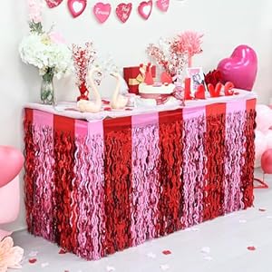 Mega-L Valentinstag Tischröcke 2 Stück