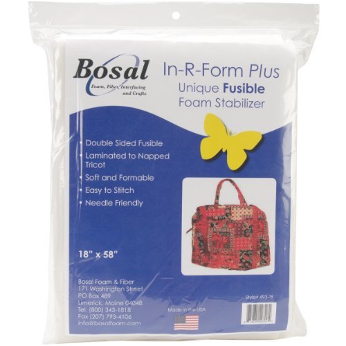 Stabilizer Bosal in-R-Form entoilage mousse thermocollant double face pour sac rigide