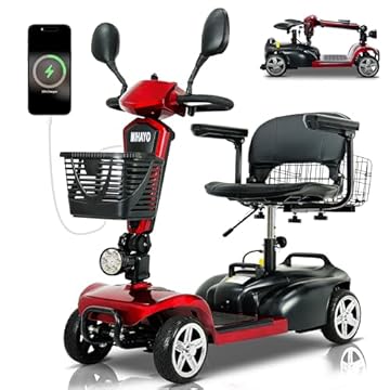 folding electric scooter for seniors