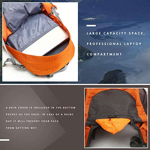 Locallion Hiking Backpack 30L Hiking Daypacks Bike Backpack, Travel Daypack For Trekking Mountaineering Camping Men Women #TOP7