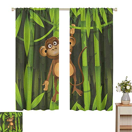Jungle Blackout Curtains for sale in UK View 60 ads