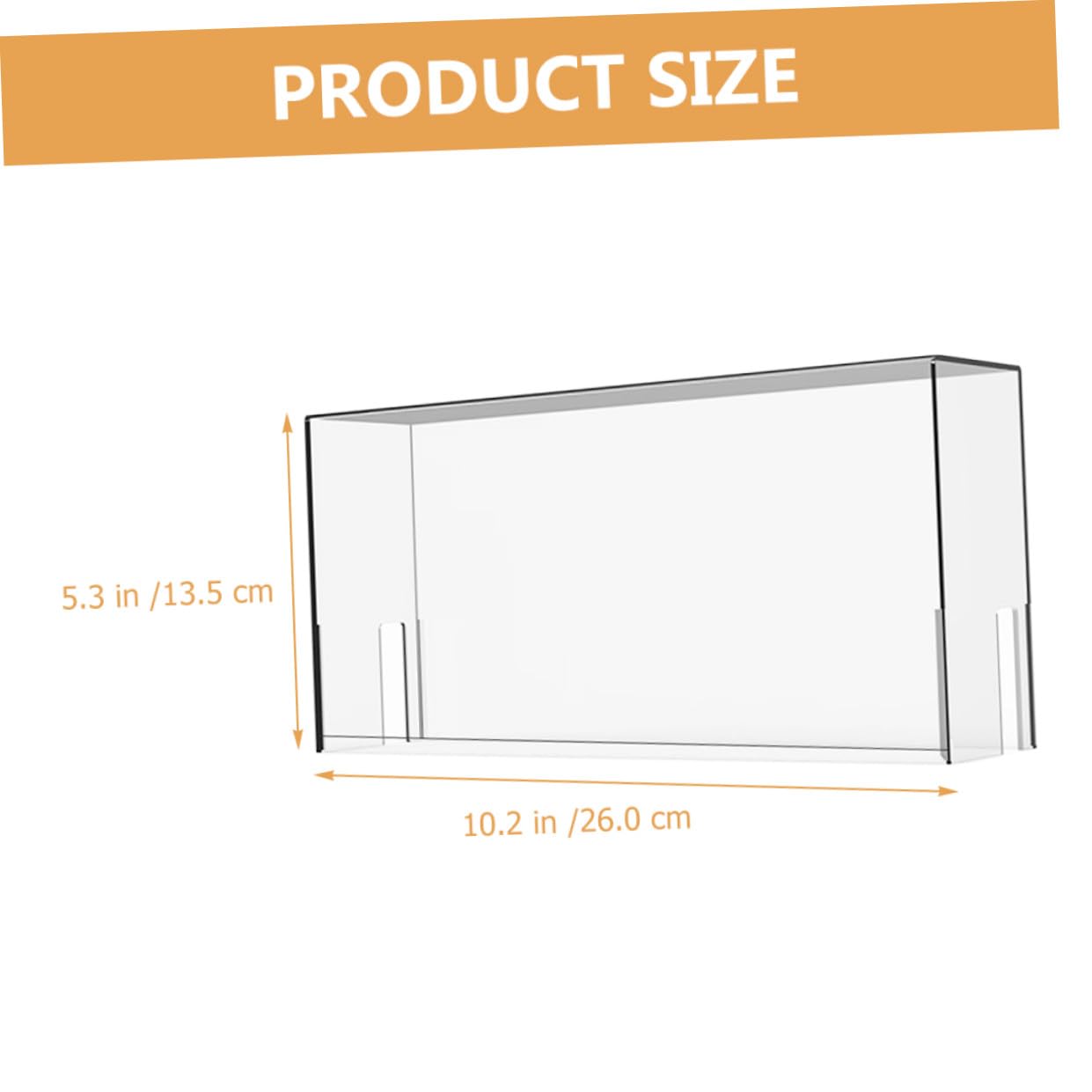 Caja Transparente de Acrílico para Consola de Juegos, Protección Antipolvo Resistente y Diseño Transparente Adecuado para Exhibir Mesa de Juego