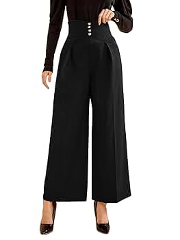 パンツ WISHFOREVER WIDE TUCK BUTTON FLY SLACKS WISH FOR EVER（ウィッシュフォーエバー）の「WIDE TUCK BUTTON
