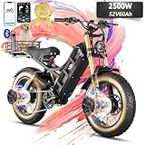 【🌟𝟐𝟎𝟐𝟓 𝐍𝐞𝐰 𝐞𝐀𝐡𝐨𝐫𝐚 𝐑𝐨𝐦𝐞𝐨 Ⅱ 𝐋𝐚𝐬𝐭𝐞𝐬𝐭 𝟗 𝐌𝐚𝐣𝐨𝐫𝐔𝐩𝐠𝐫𝐚𝐝𝐞𝐬】①Upgrade electronic control system, ②Adjustable thickened custom oil fork, ③Adjustable rear shock absorbers, ④4-piston hydraulic brakes, ⑤20*4.5-in puncture-proof fat tires with reflective strips, ⑥ A...