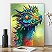 Kimily DIY Paint by Numbers for Adults Kids DIY Painting Acrylic Paint by Numbers Painting Kit Home Wall Living Room Bedroom Decoration Dragon