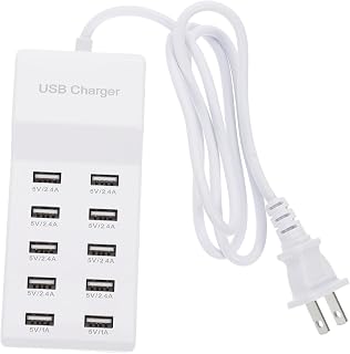 UKCOCO Carregador De Celular Suporte De Carregamento Universal Estação De Carregamento De Telefone USB Estação De Carregador De Viagem Carregador Rápido Doca De Carregador De Telefone