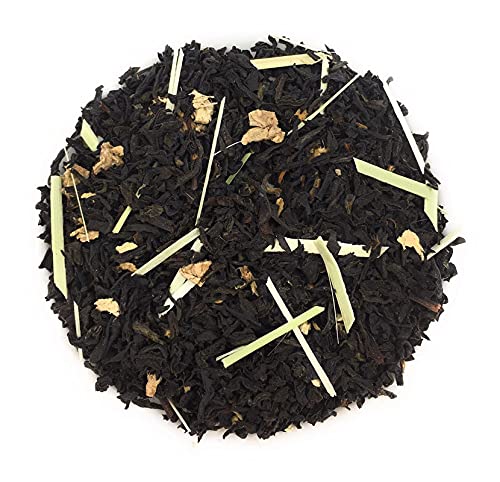Image of Siyacha Tea Ginger Lemongrass Black Tea, 250 Grams, Helps in Digestion, Natural Anti Oxidants Rich, Energy & Immunity Booster, Whole Loose Leaf Beverage, Makes 125 Cups (approx)