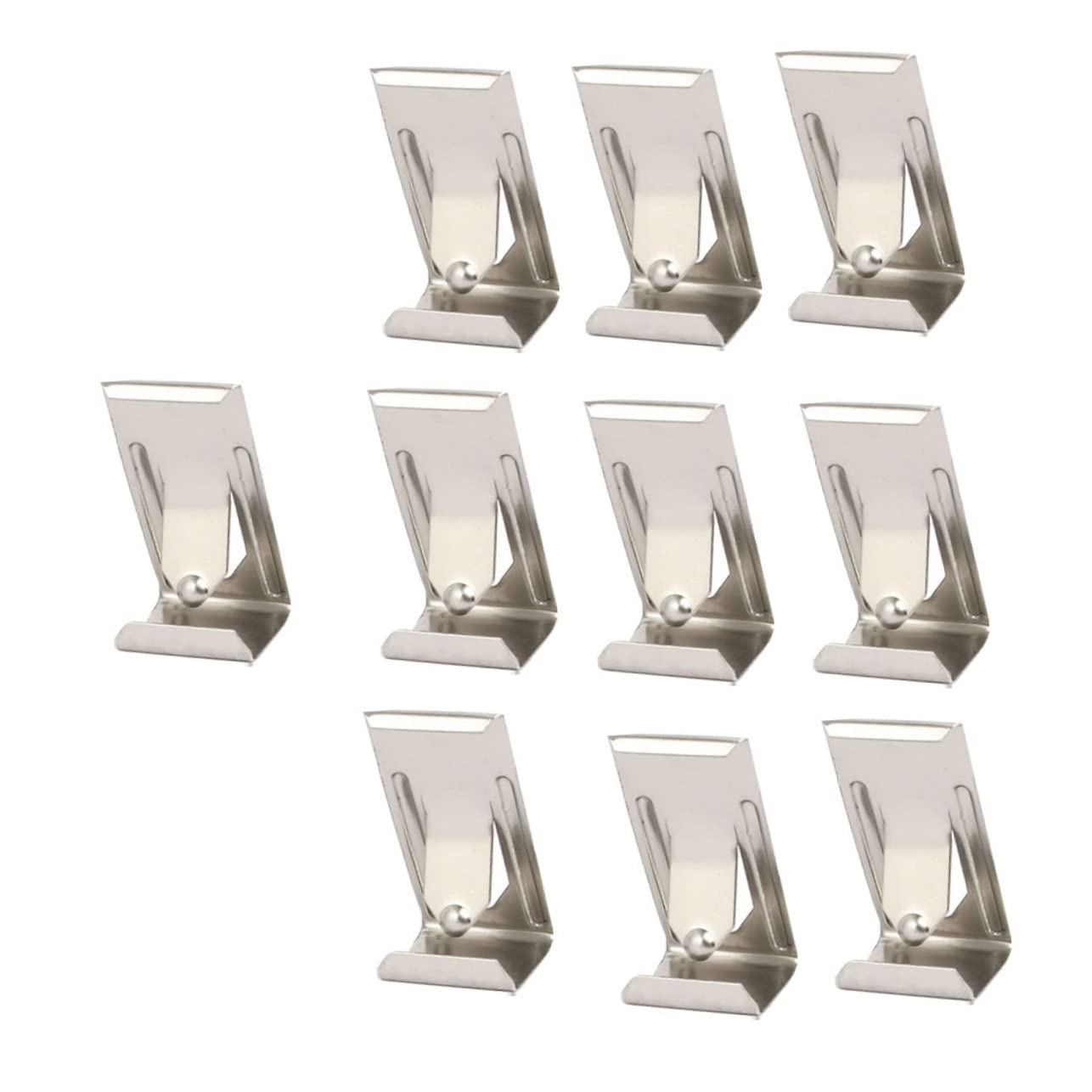 VILLCASE 50pièces Clip Pour Cadre Photo Boucle Pour Plaque Arrière De Cadre Photo Crochet Pour Lot De Clip De Fixation Pour Plateau Imprimante
