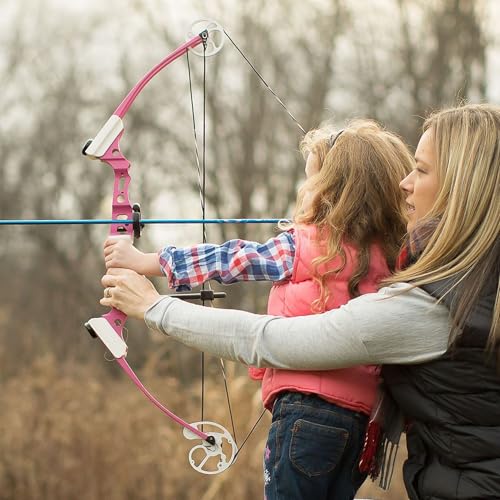 image for Genesis Original Compound Bow & Arrow Kit- Adjustable Riser, 15