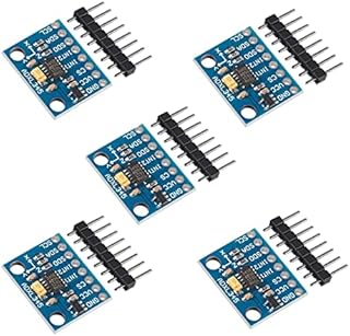 XTVTX 5PCS GY-291 ADXL345 Digital 3-Axis Acceleration of Gravity Tilt Module IIC SPI for Arduino