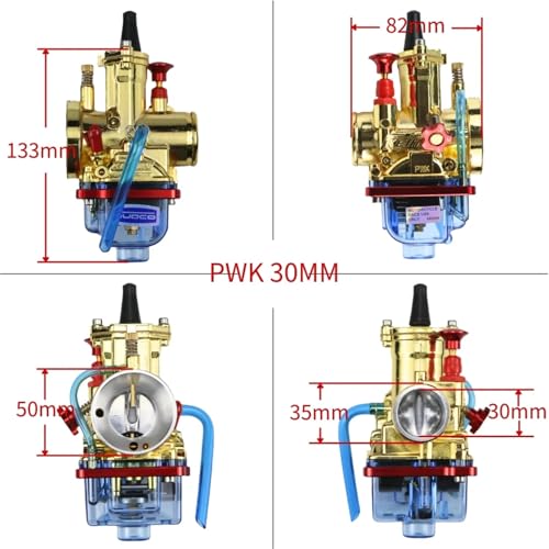 Carburateur PWK 30mm moto pour optimiser l'accélération 125-250 cc