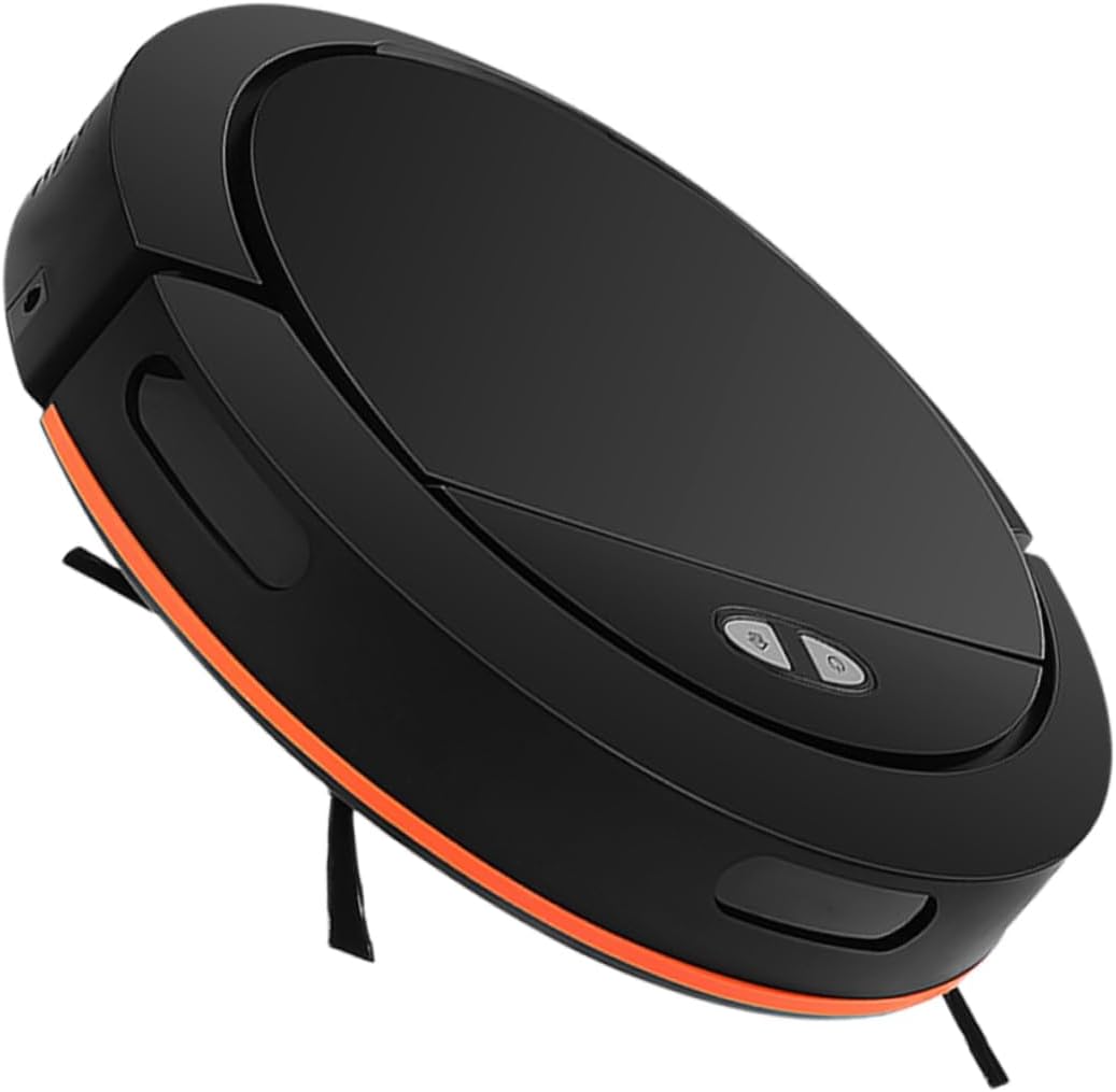 Automatic Robotic Vacuum Cleaner for Hard Floors Self-Charging for and Pet Owners Efficient Saving Cleaning Black Us Plug