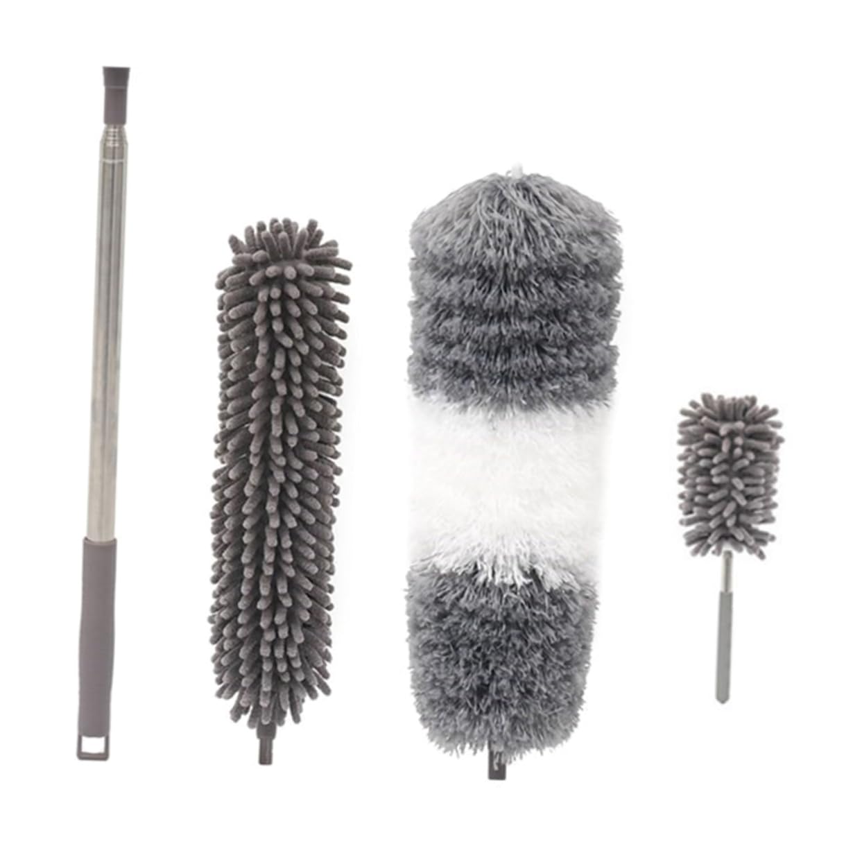 FOMIYES Telescopic Dust Duster Extendable Handheld Brush for Car Computer Furniture Dust Cleaner