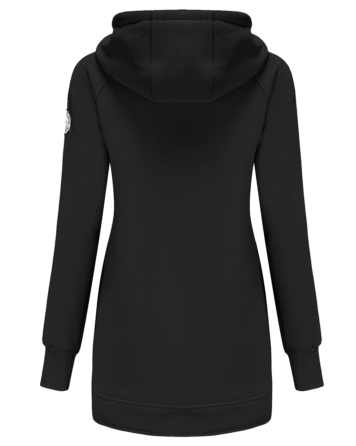 ELFIN Felpa Donna con Cappuccio Invernale Felpe Casual Pullover Sweatshirt Autunno Outwear Hoddy Hoodie