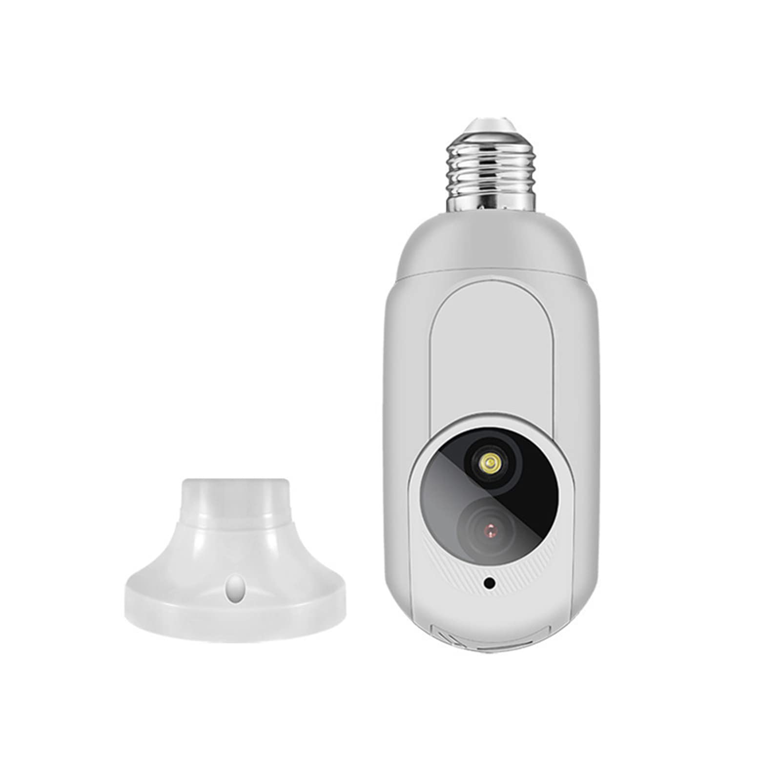 TUYA 2MP WiFi Lampe Ampoule Caméra De Surveillance Suivi Humain Automatique Prise IP Moniteur Vidéo Moniteur De Sécurité Vision Couleur, Audio 2 Voies,32g