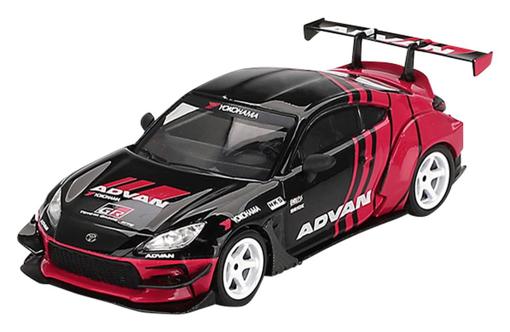 TOYOTA GR86 1/64 ミニカー Amazon | MINI GT 1/64 Toyota GR86 HKS Type R ADVAN 東京