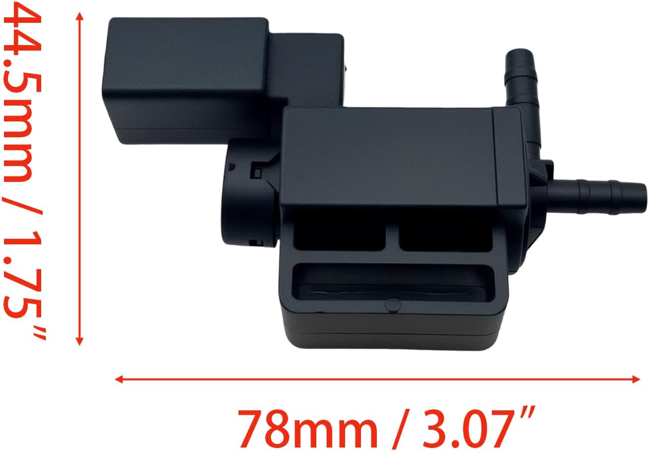 Vapor Canister Purge Solenoid Valve 037906283C 95560512330 Compatible with A3 A4 A5 A8 Quattro Q5 Q7 R8 RS4 RS5 S4 S5 S6 Beetle CC Eos GTI Jetta Passat Touareg