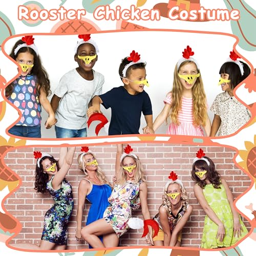 GLITZJOY 女性用チキンコスチューム - 画像5