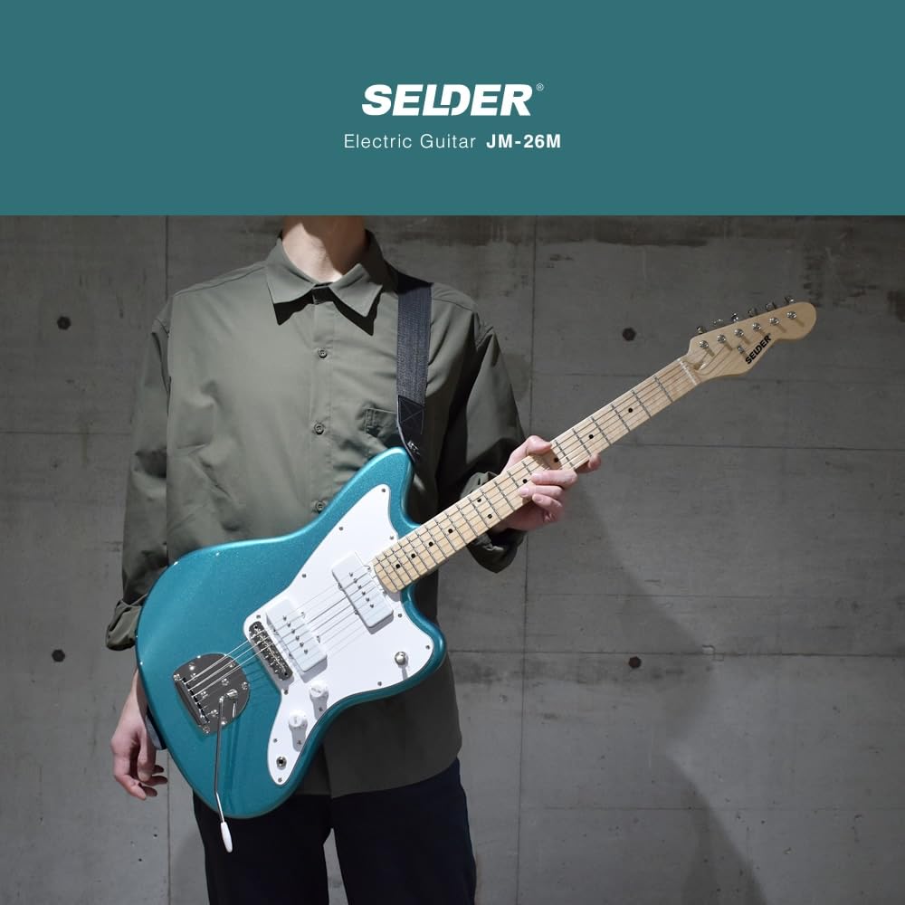 Amazon | SELDER セルダー エレキギター JMタイプ JM-26M/OW (ソフト