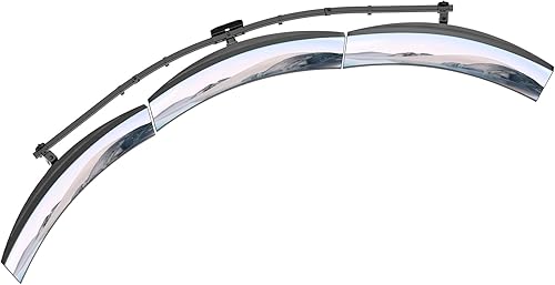 Miniatura 11 de WALI Soporte de pared para monitor único, altura ajustable para monitor de computadora de 17 a 32 pulgadas, hasta 17.6 libras, se adapta a 1