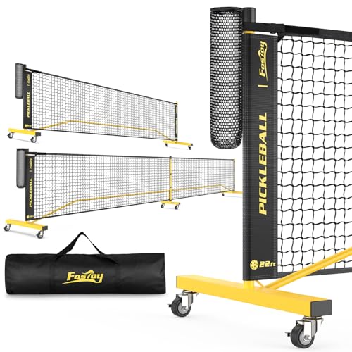 Pickleball Net with Wheels