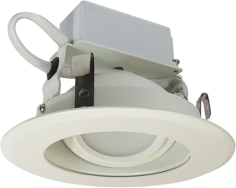 Nora Lighting NLCBC-46930XMPW Nora Lighting NLCBC-46930X 4" Cobalt Adjustable LED Round Reflector Retrofit, 900lm / 12W, 3000K