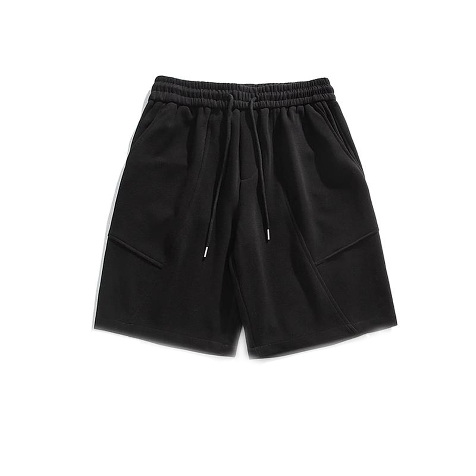 Mens Shorts Casual Drawstring Elastic Sport Fitness Hiking Travel Loose Shorts