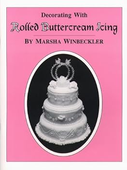 Paperback Decorating With Rolled Buttercream Icing Book