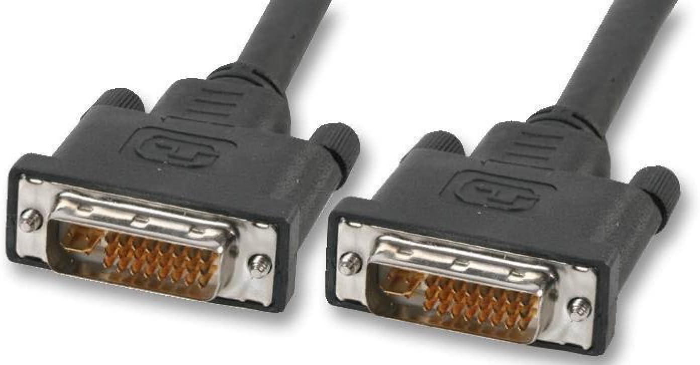 VDC - DVI-I Dual Link Male to Male Lead, 5m Black