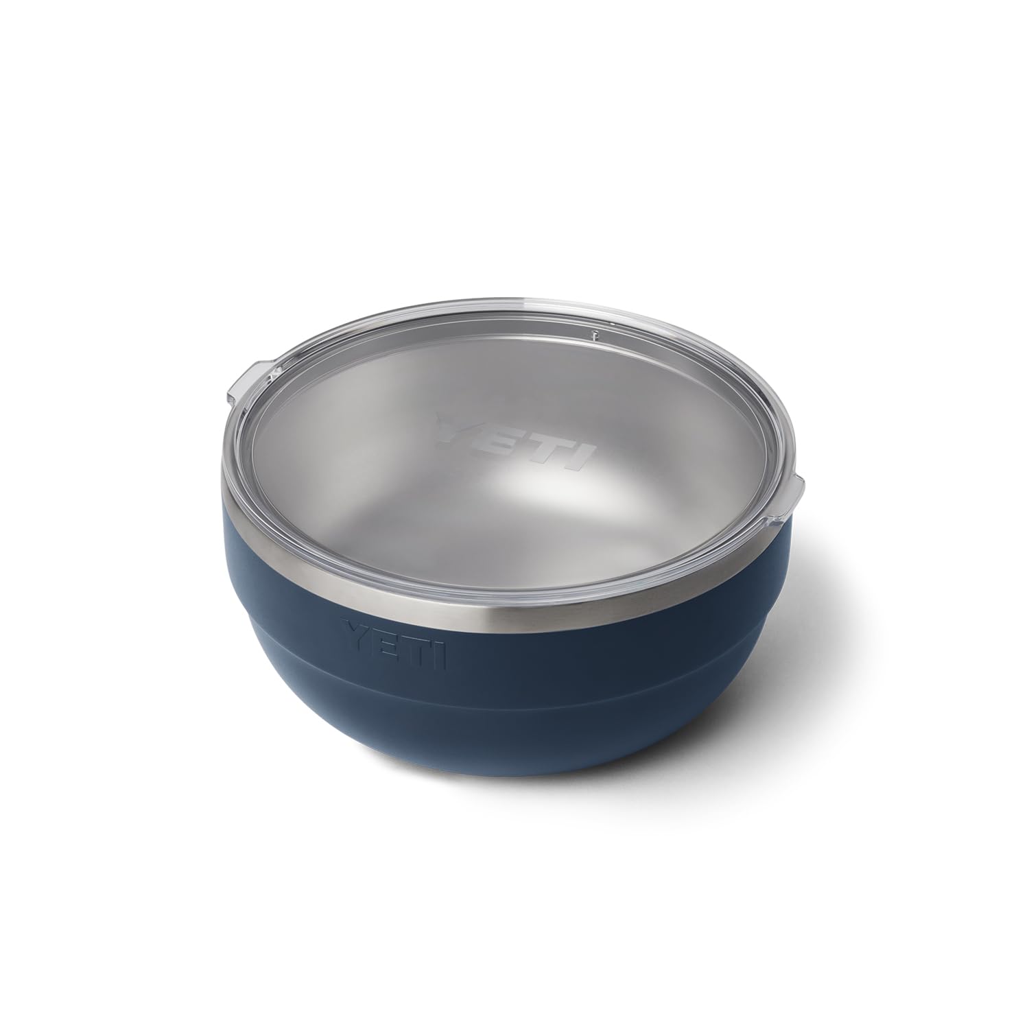YETI Rambler Bowl, Vacuum Insulated, Stackable and Nestable Stainless Steel Bowl with Lid, 4.5 Quart, Navy