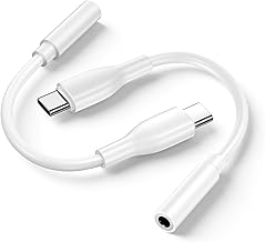 USB C to 3.5mm Headphone Adapter 2Pack for iPhone 17/Air/...