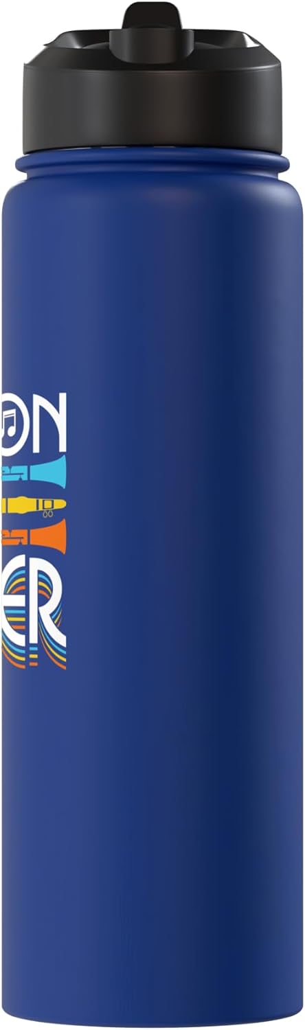Clarinet Section Leader Marching Band Clarinetist Stainless Steel Insulated Water Bottle