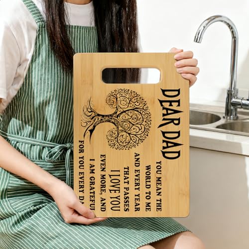 Tabla de cortar rectangular de bambú para cocina miniatura 5