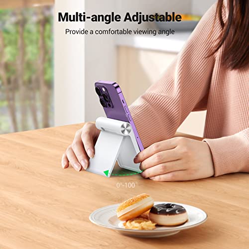 UGreen Suporte Celular Smartphone Tablet Movel Mesa Branco