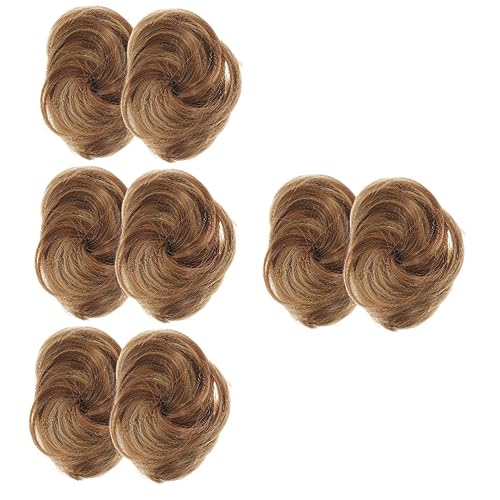 Chignons postiche pour femmes FRCOLOR lot de 8 pièces volumatrices pour coiffure quotidienne