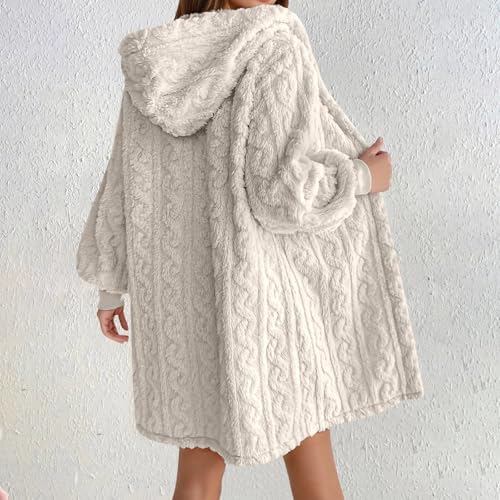 Women's Jackets Long Sleeve Coats Clothing Winter Hooded Clothes - image 4