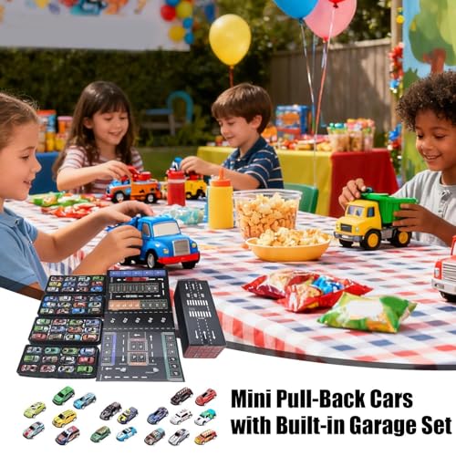 Voitures avec garage intégré en lot de 48 comme récompense