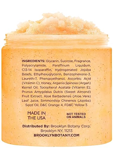 Brooklyn Botany Vitamin C Honey Sugar Scrub For Body 10 Oz thumb #1