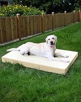 Orthopädisches Hundebett Grosse Hunde, Wasserdicht Kunstleder Hundekissen – Ansicht 7