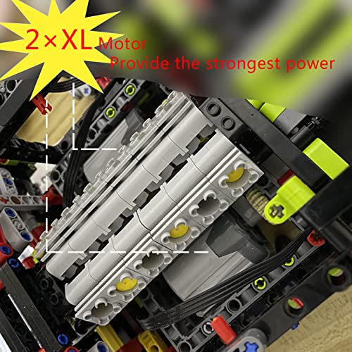 Image of for Lego Technic Lamborghini Sian FKP 37 42115 Motor and Remote Control Upgrade Kit, 3 Motors, APP 4 Modes Control, Quality Gift, Compatible with Lego 42115(Model not Included) (Ordinary Motor)