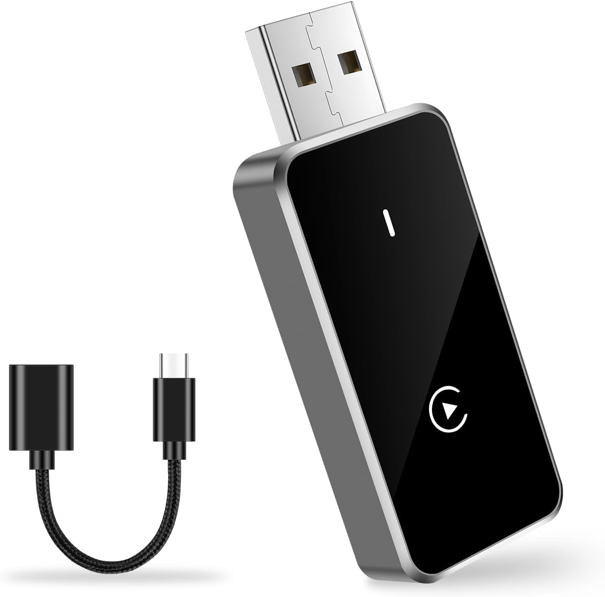 Wireless Carplay Adapter 2024, Converts Wired to Wireless Carplay Dongle, Wireless Control Plug  Play Carplay Fit for Cars 2016+  Apple iPhone iOS 10+