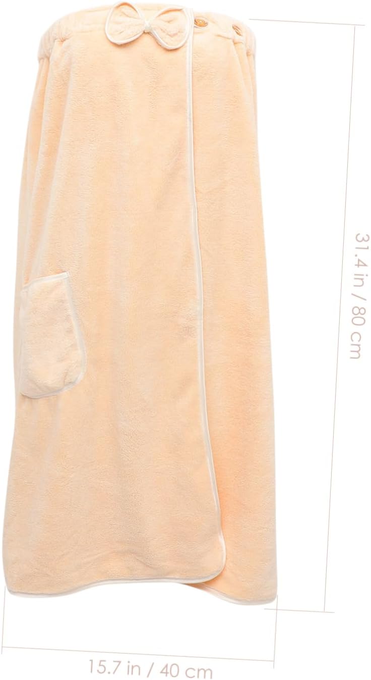 Ciieeo Soft Elastic Bath Wrap Towel Set for Women Includes Shower Hat Headband Large Bath Towel Premium High Absorption Quick Drying Spa and Home Use