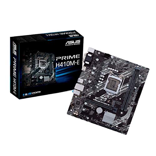 Kit Upgrade Placa Mãe Asus H410M-E, Processador Intel Core i5 10400 4.30Ghz Décima Geração, SSD King