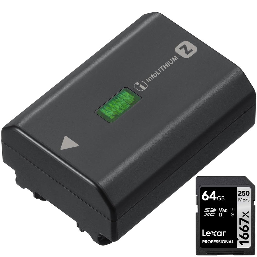 レコーダー Sony A7 + lens + 3 batteries Amazon.com: Synergy Digital Camera Battery, Compatible with